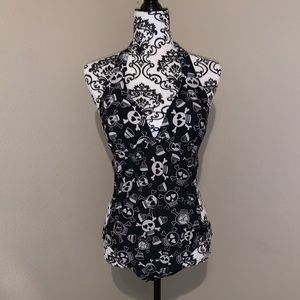 Kaligirlz skull one piece M0096